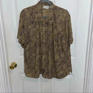 Elzabeth by Liz Claiborne top (leopard)